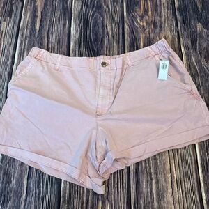 Old Navy Pink Bermuda Shorts Casual Style